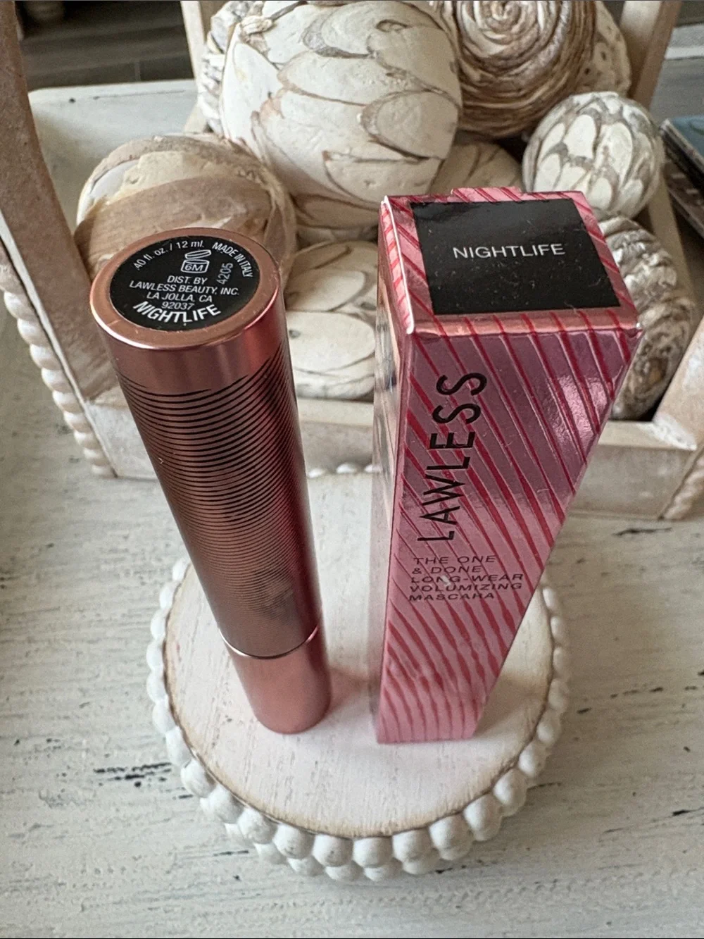 LAWLESS The One & Done Mascara - Nightlife Black